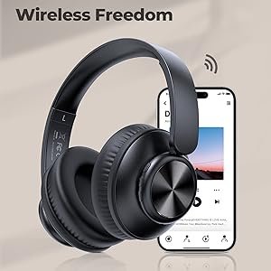 Wireless Bluetooth Headphones Over Ear