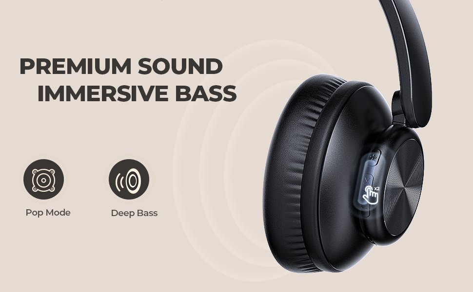 Wireless Bluetooth Headphones Over Ear