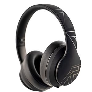 wireless headphones over ear bluetooth headphones foldable with siri voice assistant for phones tv 