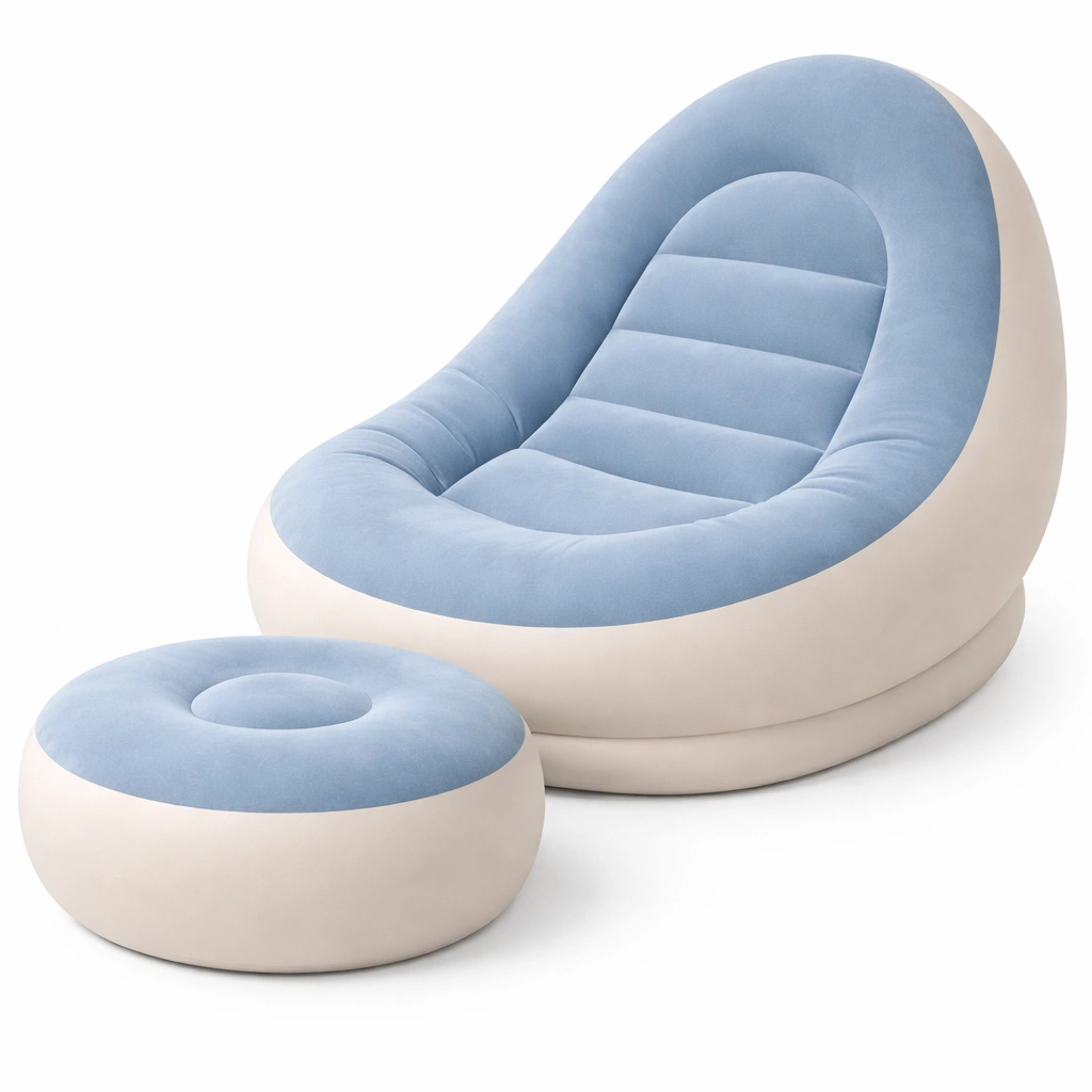 Aufblasbarer Loungesessel mit Hocker-Lervino