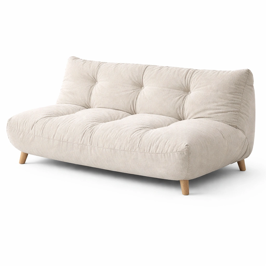 Polstersofa mit weicher Sitzflaeche-Lervino