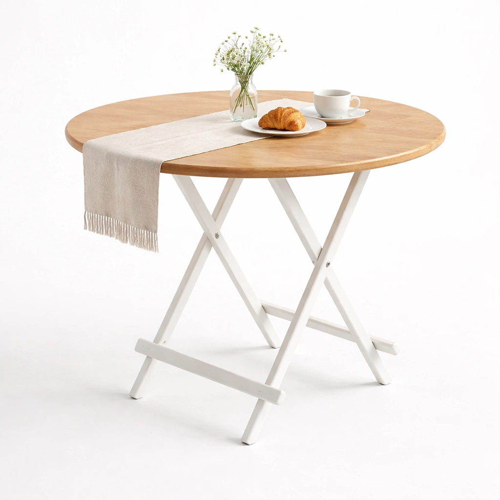 Klappbarer Rundtisch-Lervino