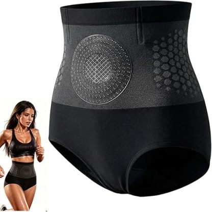 Womens Tummy Control Shapewear Thermogenic Fat Burning Sculpting Shorts High Waisted Seamless Shaping Underwear