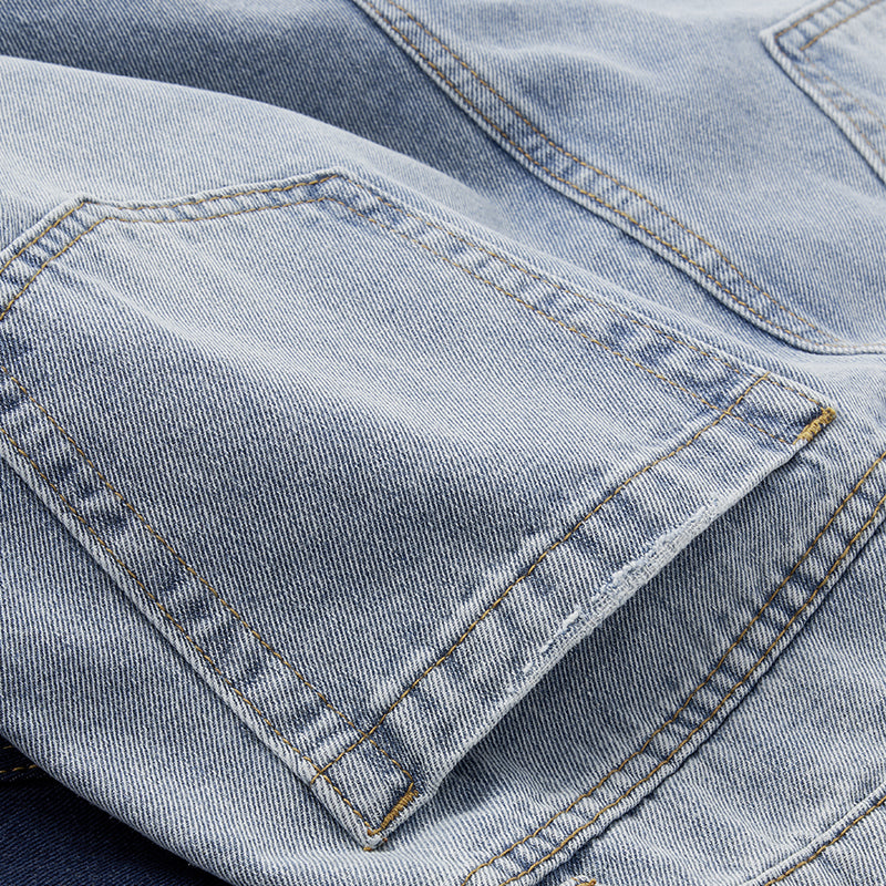 INFLATION Washed Barrel Baggy Jeans