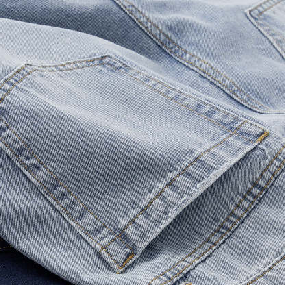 INFLATION Washed Barrel Baggy Jeans