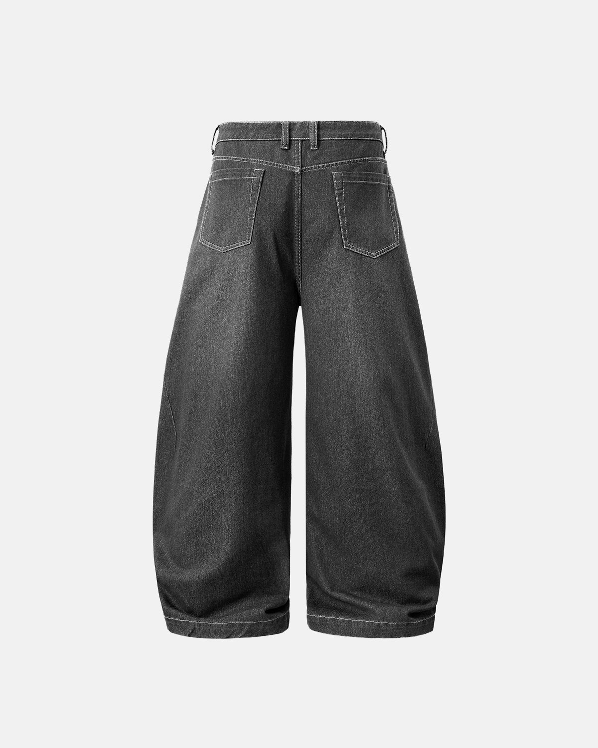 INFLATION Washed Barrel Baggy Jeans