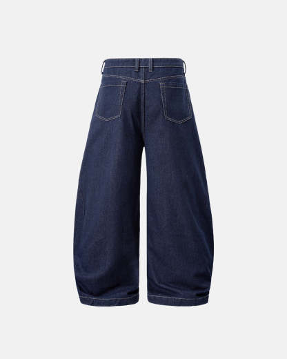 INFLATION Washed Barrel Baggy Jeans