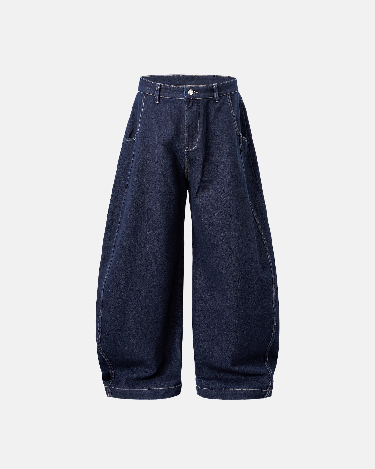 INFLATION Washed Barrel Baggy Jeans