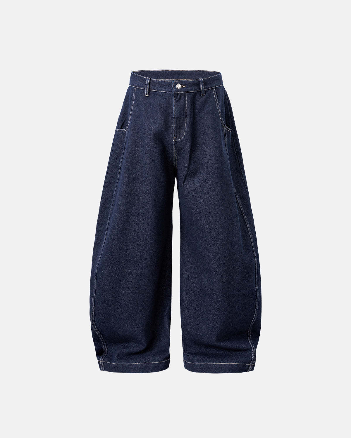 INFLATION Washed Barrel Baggy Jeans