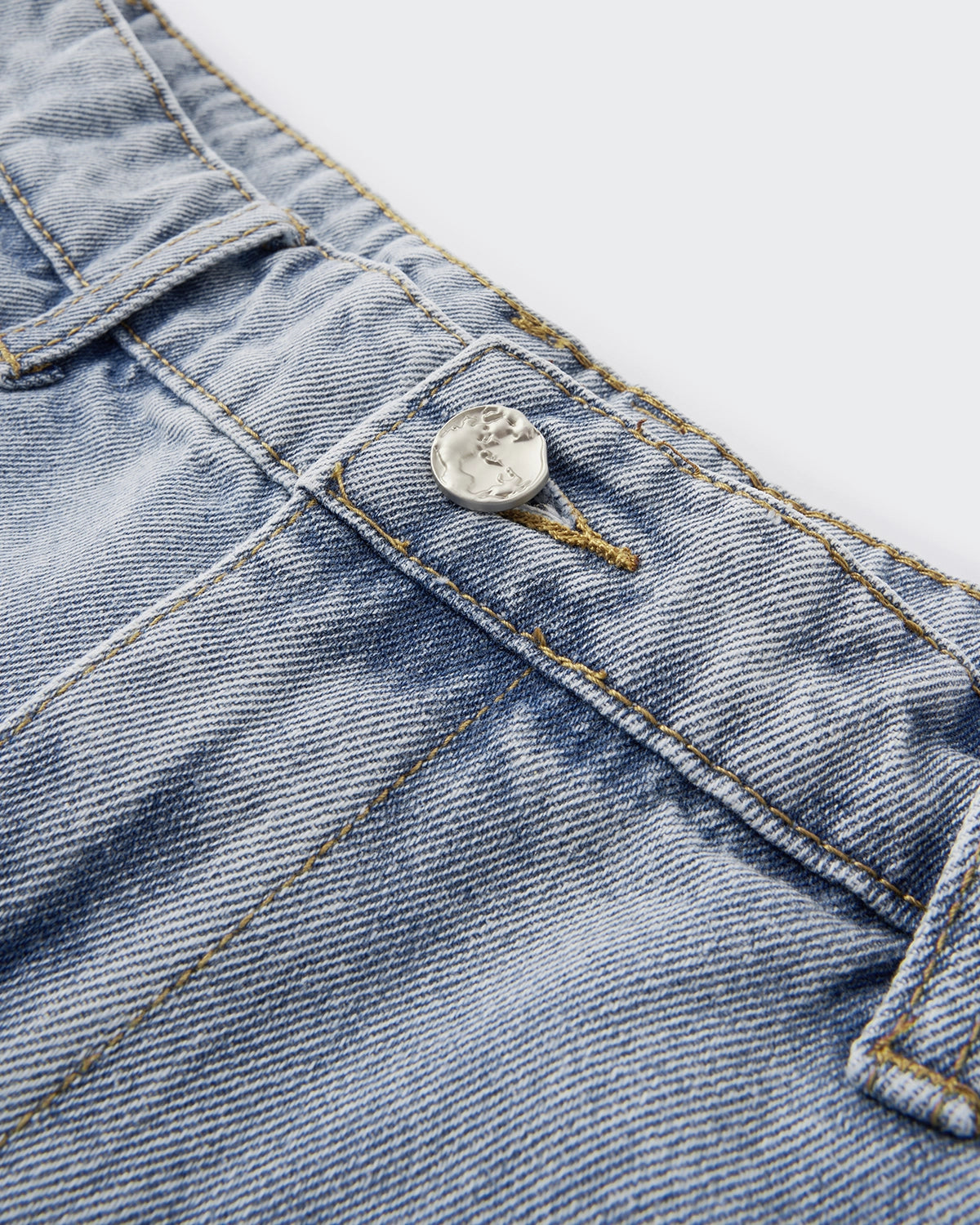 INFLATION Washed Barrel Baggy Jeans