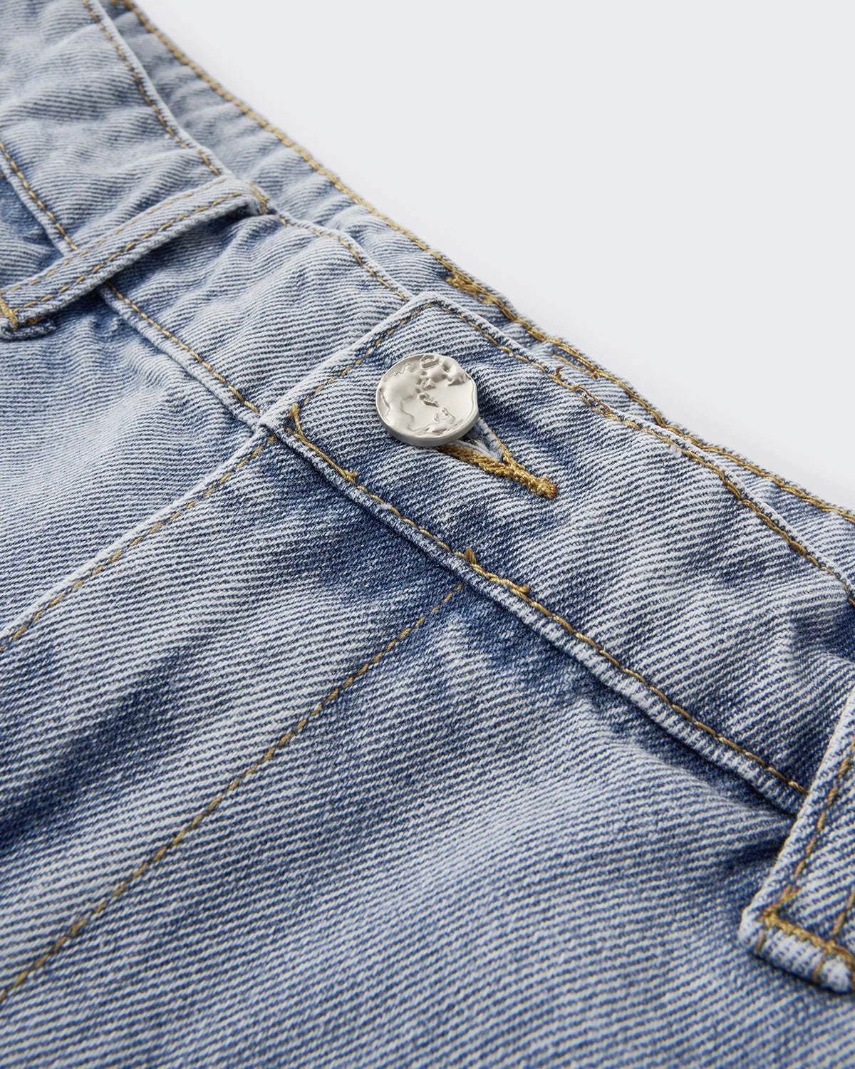 INFLATION Washed Barrel Baggy Jeans