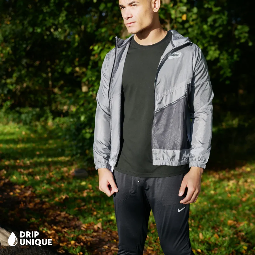 Nike Wildrun Windrunner Jacket Black & Black Nike Phenom Pants Set