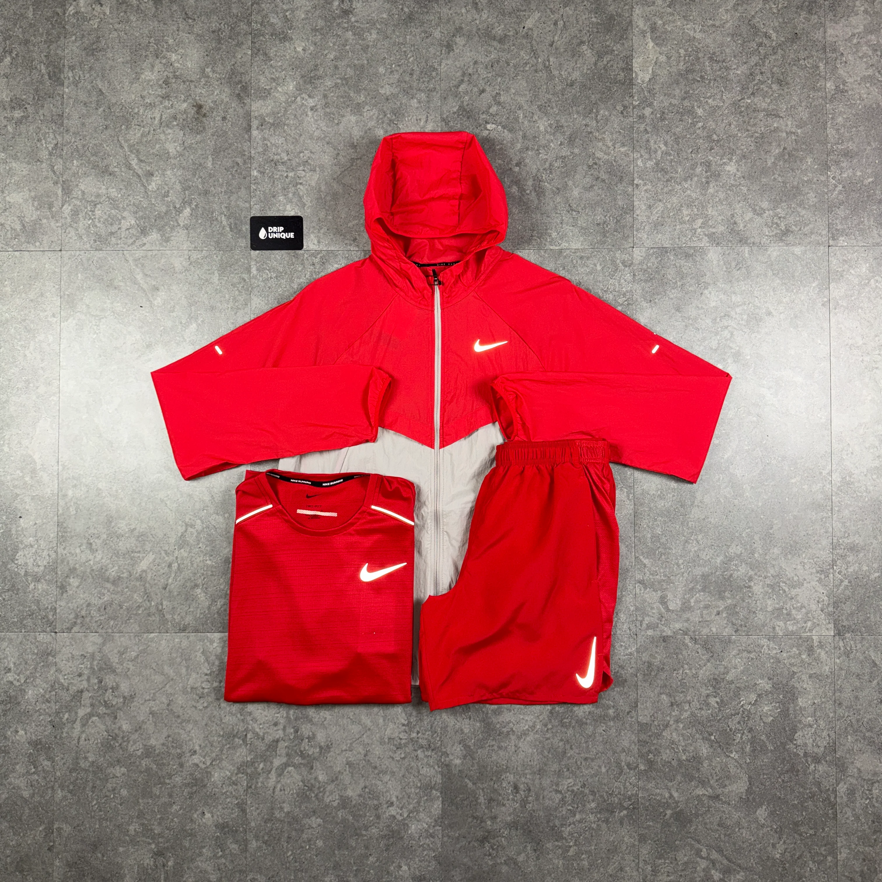 Nike UV Windrunner University Red Bundle