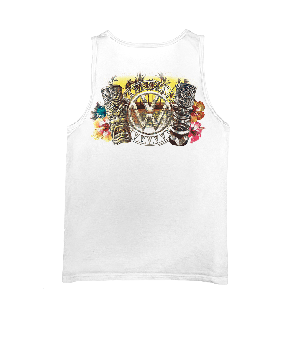 Volkswagen Join The Tribe - White Sleeveless Tank Top