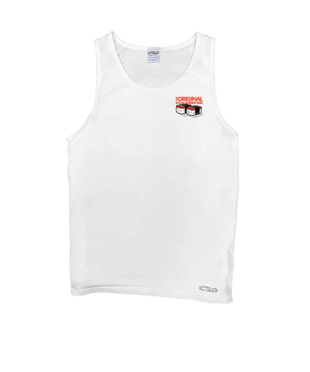 Local Power - White Sleeveless Tank Top