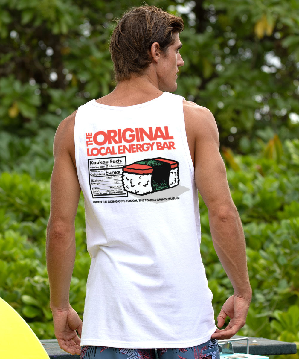 Local Power - White Sleeveless Tank Top