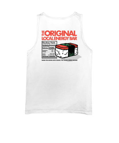 Local Power - White Sleeveless Tank Top