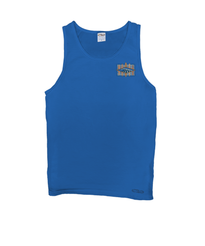 Solo Wave - Blue Hawaii Dyed Sleeveless Tank Top