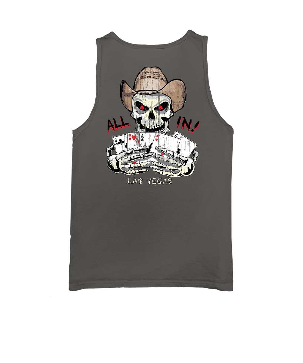 Dead Mans Hand - Crater Dyed® Sleeveless Tank Top