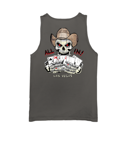 Dead Mans Hand - Crater Dyed® Sleeveless Tank Top
