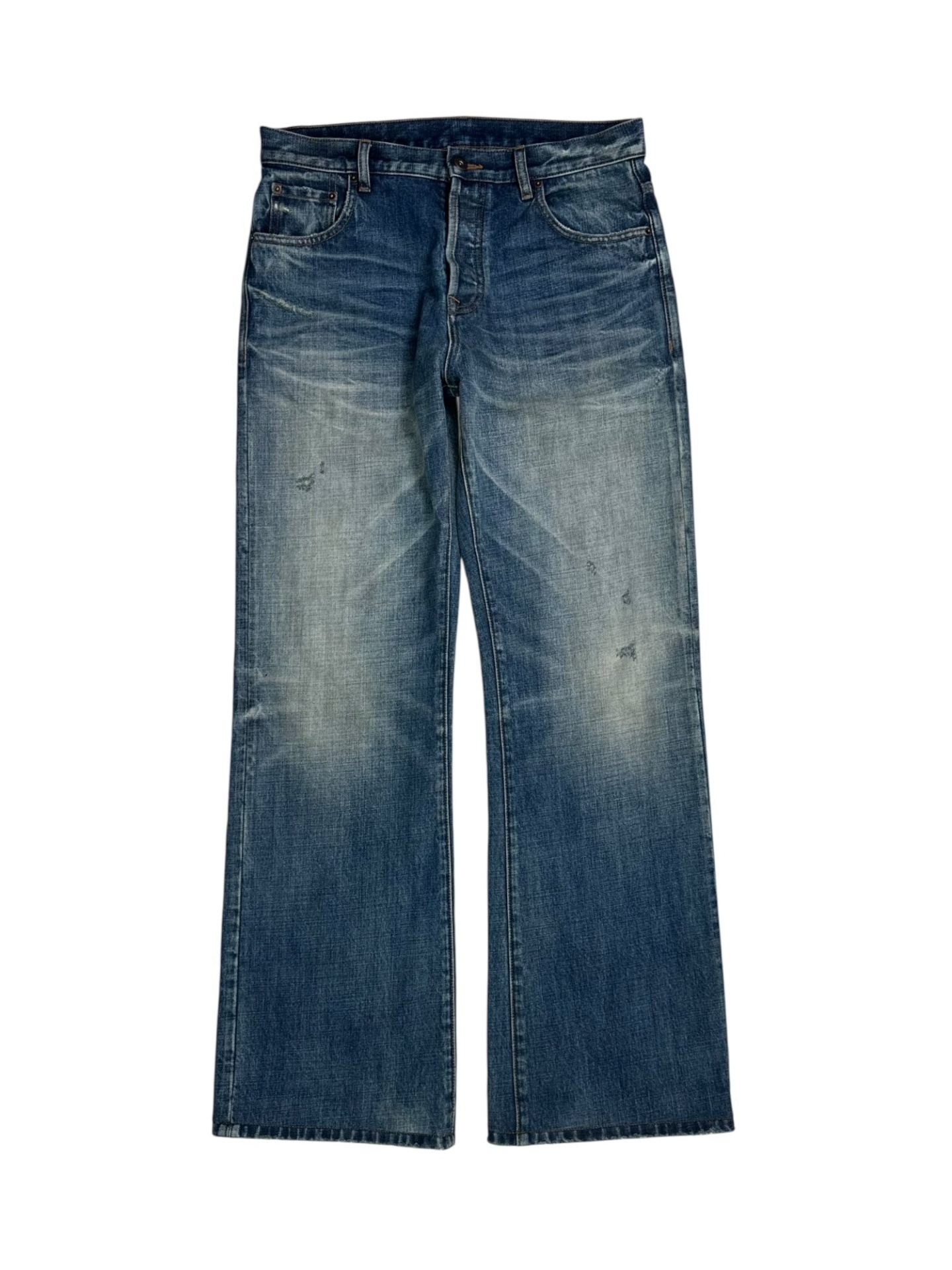 WASHED BOOTCUT DENIM