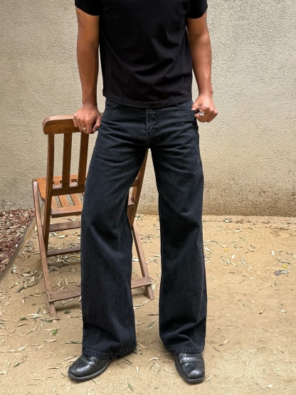 TOKYO DAD STRAIGHT-WIDE JEANS