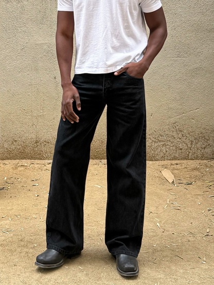 TOKYO DAD STRAIGHT-WIDE JEANS