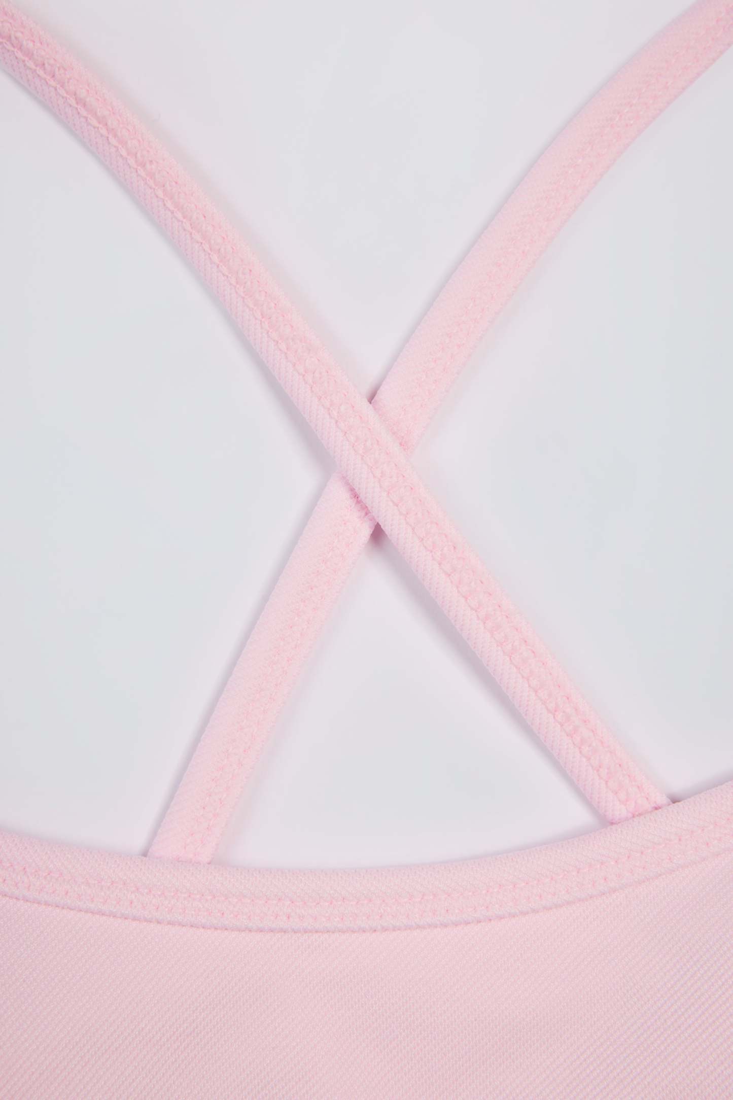Super Sculpt Seamless Backless Sports Bra in Powder Pink