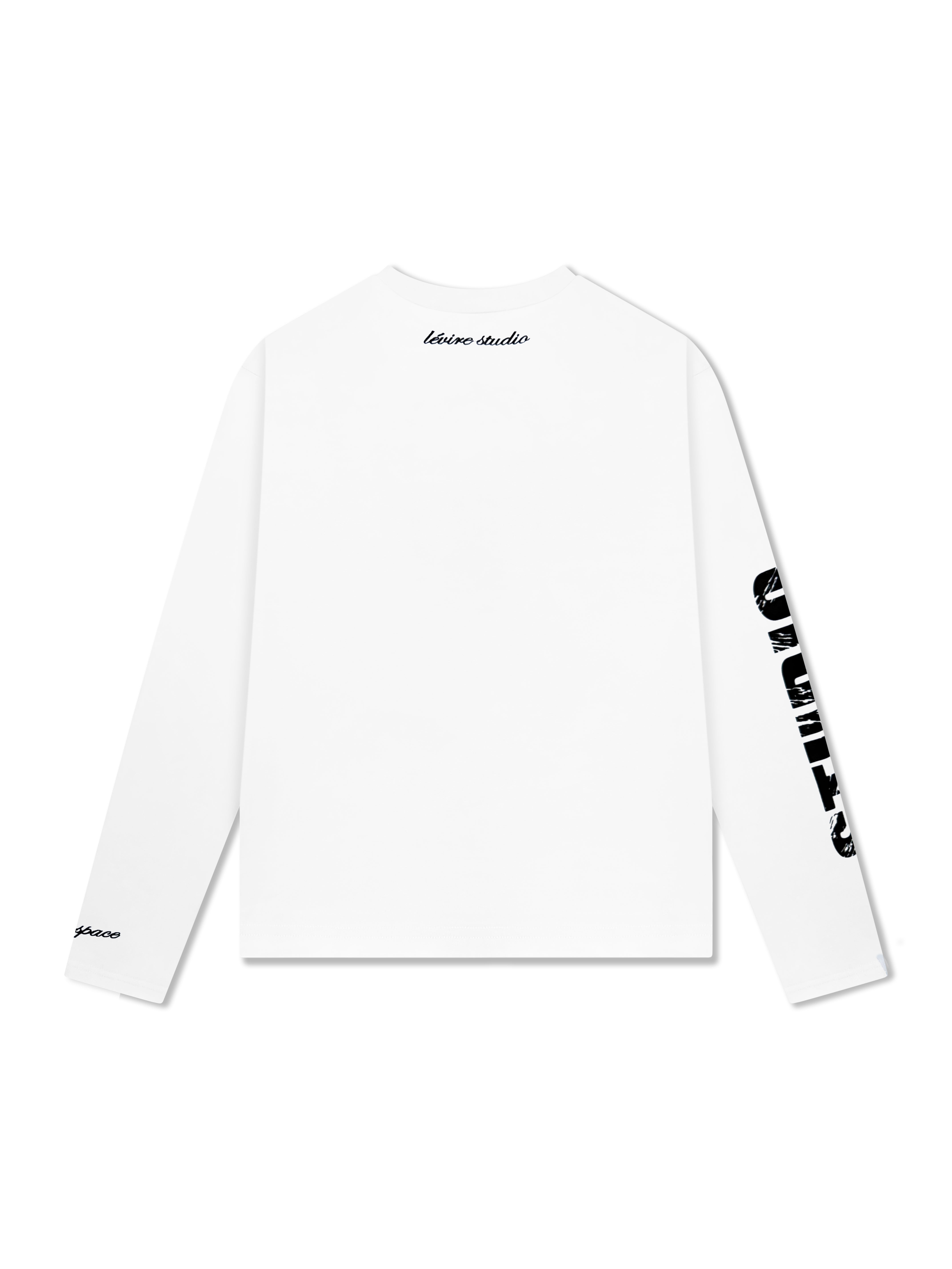 Signature Studio Longsleeve - White Black