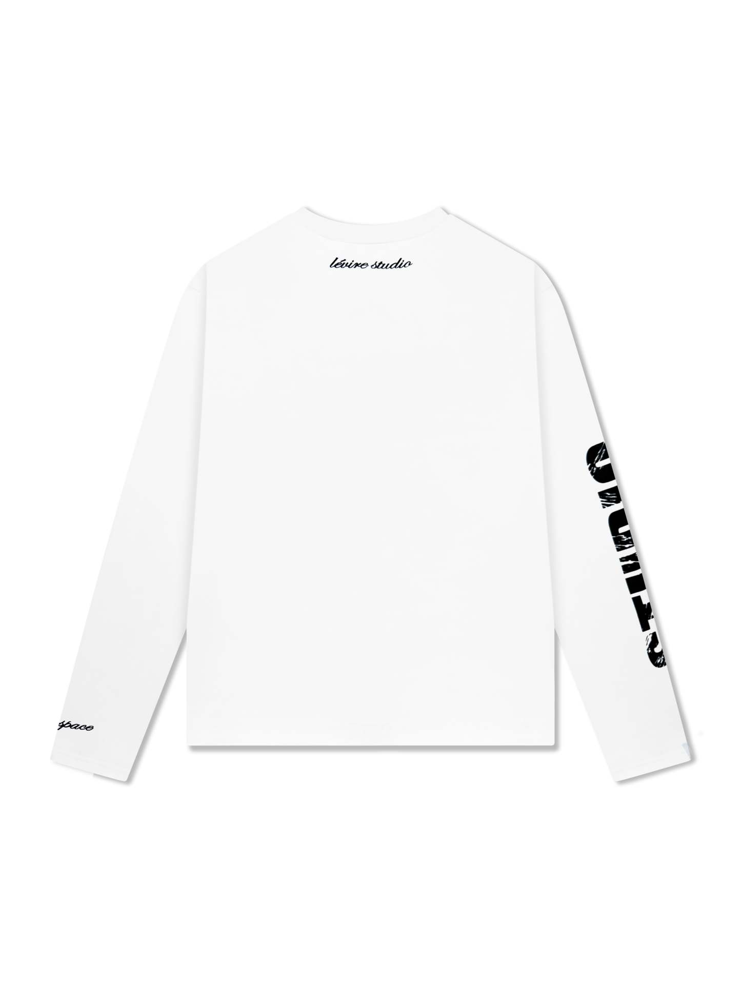 Signature Studio Longsleeve - White Black