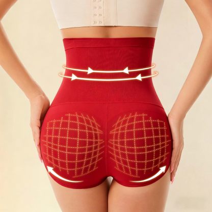 Womens Tummy Control Shapewear Thermogenic Fat Burning Sculpting Shorts High Waisted Seamless Shaping Underwear