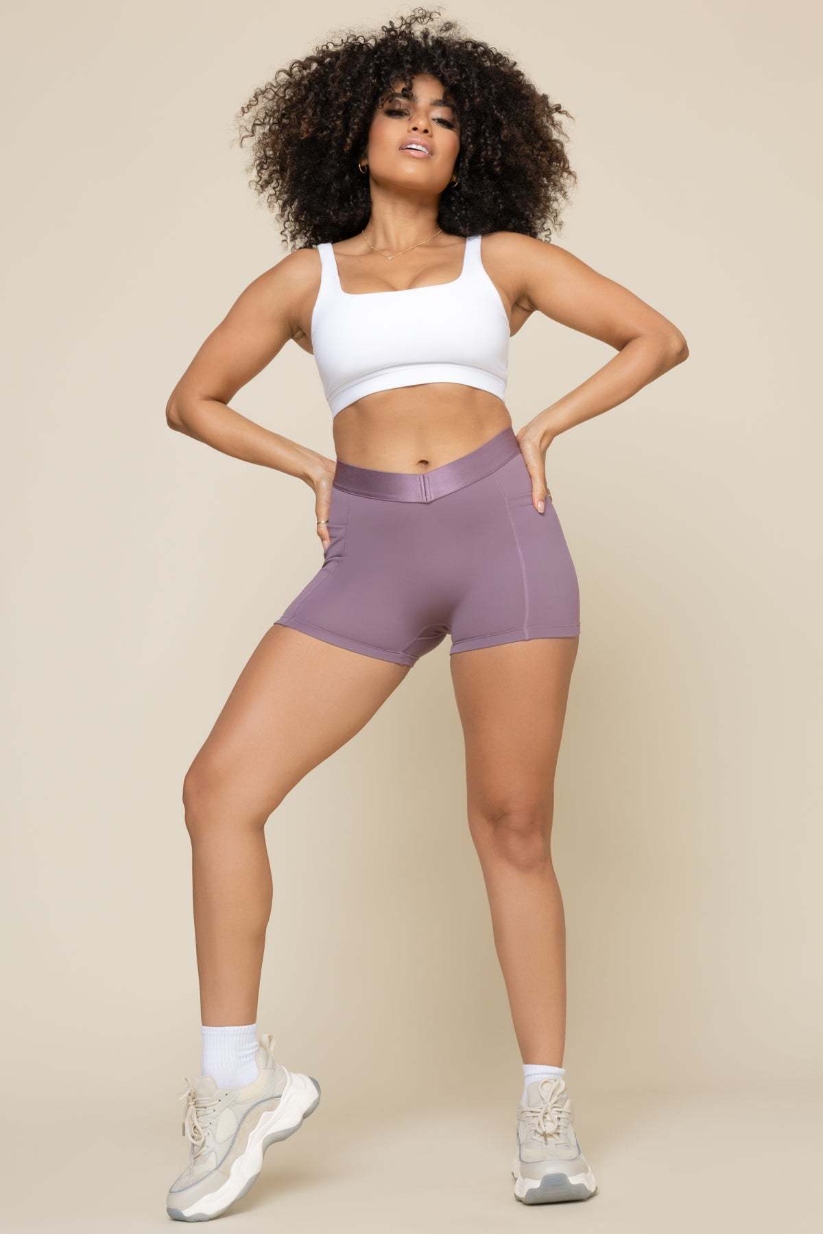 Contour Booty Short - Grape Shake