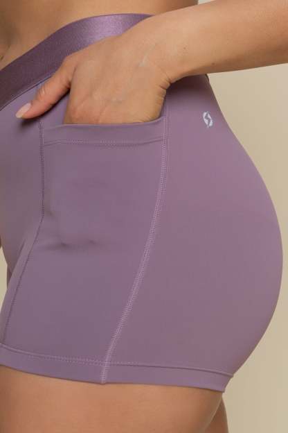 Contour Booty Short - Grape Shake