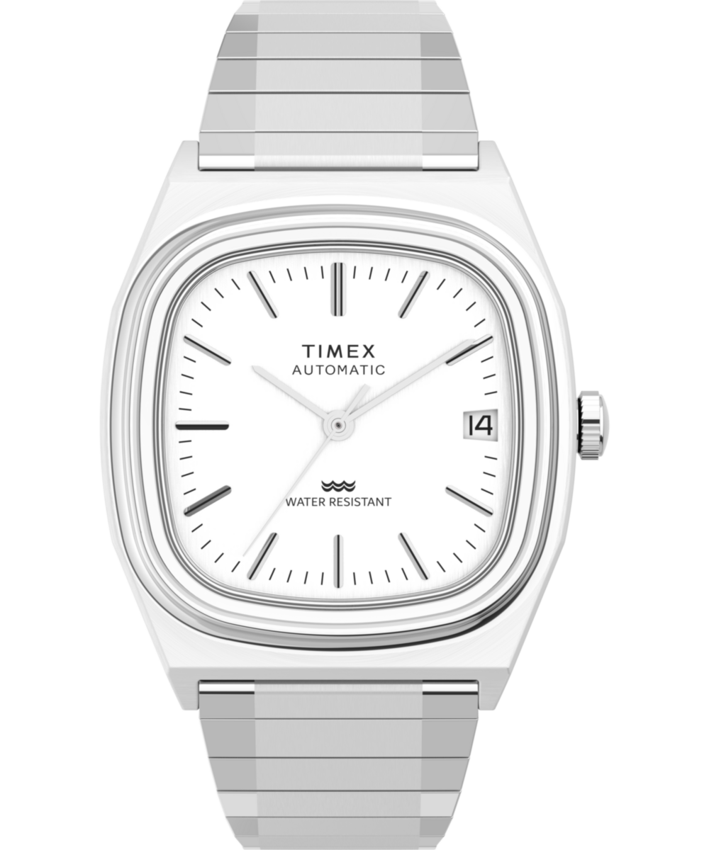 Automatic 1983 E Line Reissue 34mm Stainless Steel Expansion Band Watch