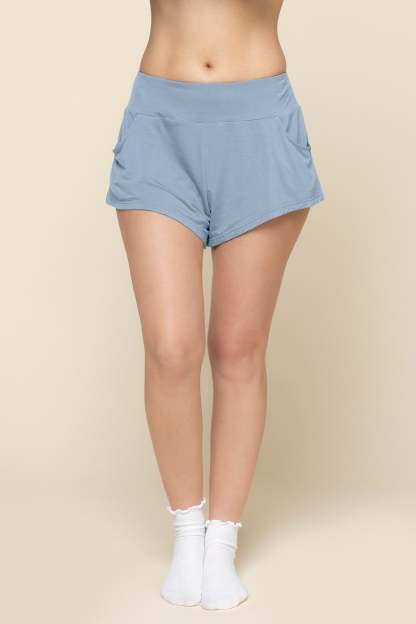Perfect Lounge Shorts - Dusty Blue