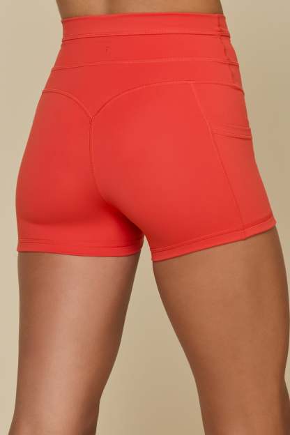 Cargo Booty Short - Cayenne