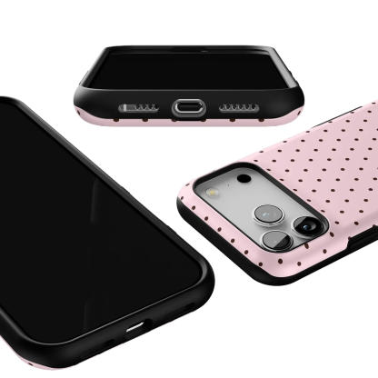 On the Dot | Pink Polka Dot Case