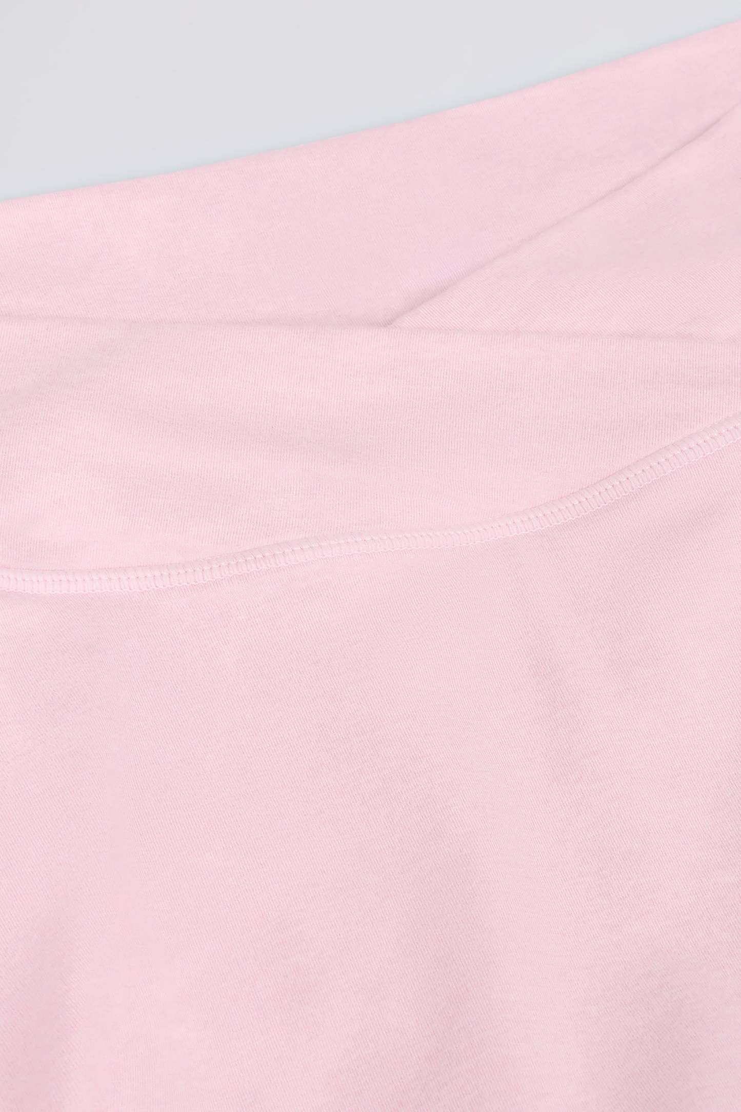 Brushed Jersey Crossover Mini Skort in Bloom