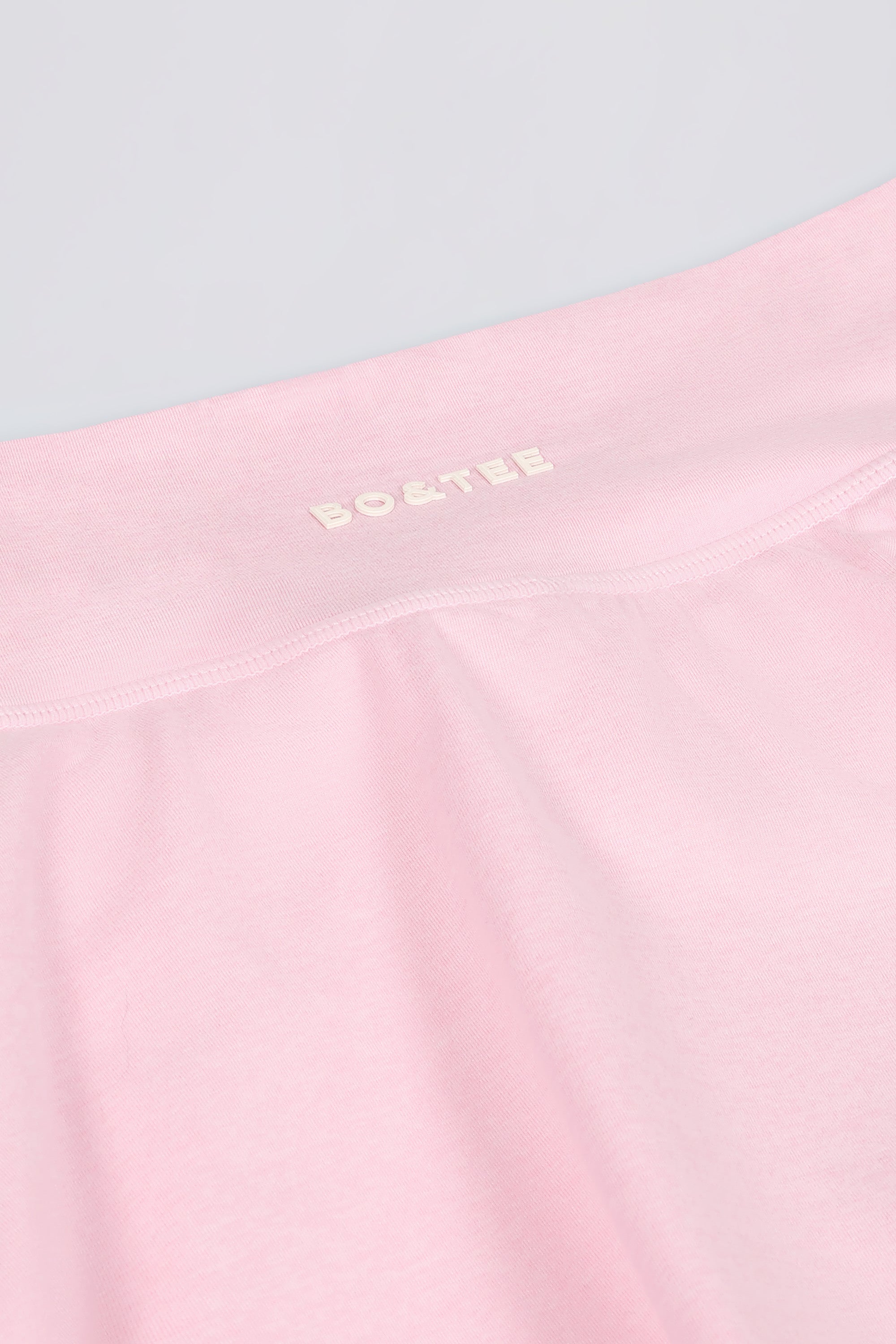 Brushed Jersey Crossover Mini Skort in Bloom