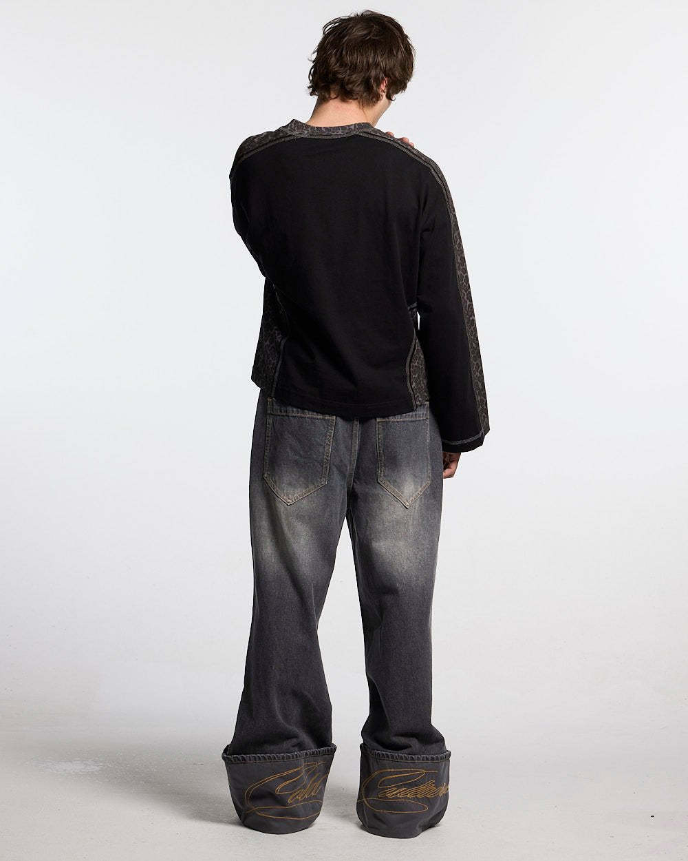 FOLDED V3 PANTS DARK GREY DENIM