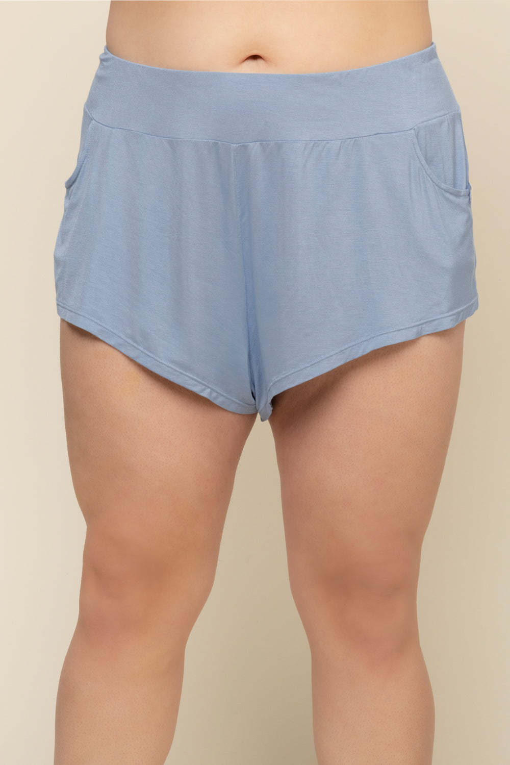 Perfect Lounge Shorts - Dusty Blue