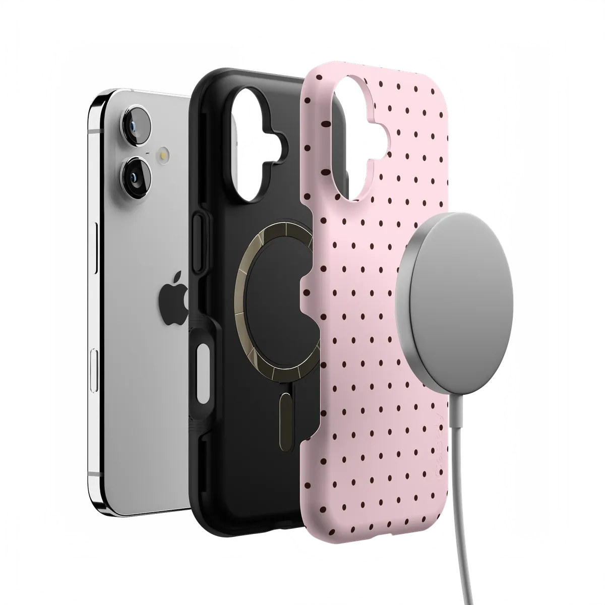 On the Dot | Pink Polka Dot Case