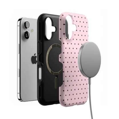 On the Dot | Pink Polka Dot Case