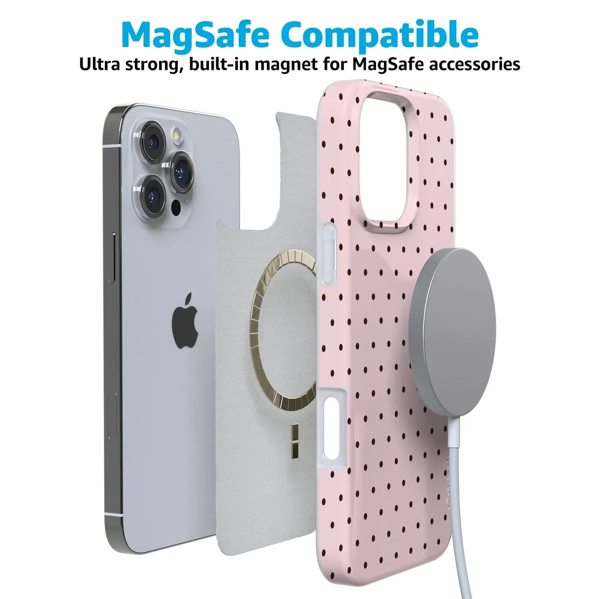 On the Dot | Pink Polka Dot Case