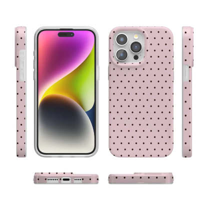 On the Dot | Pink Polka Dot Case