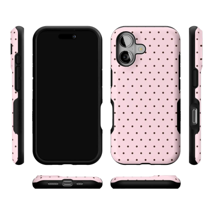 On the Dot | Pink Polka Dot Case