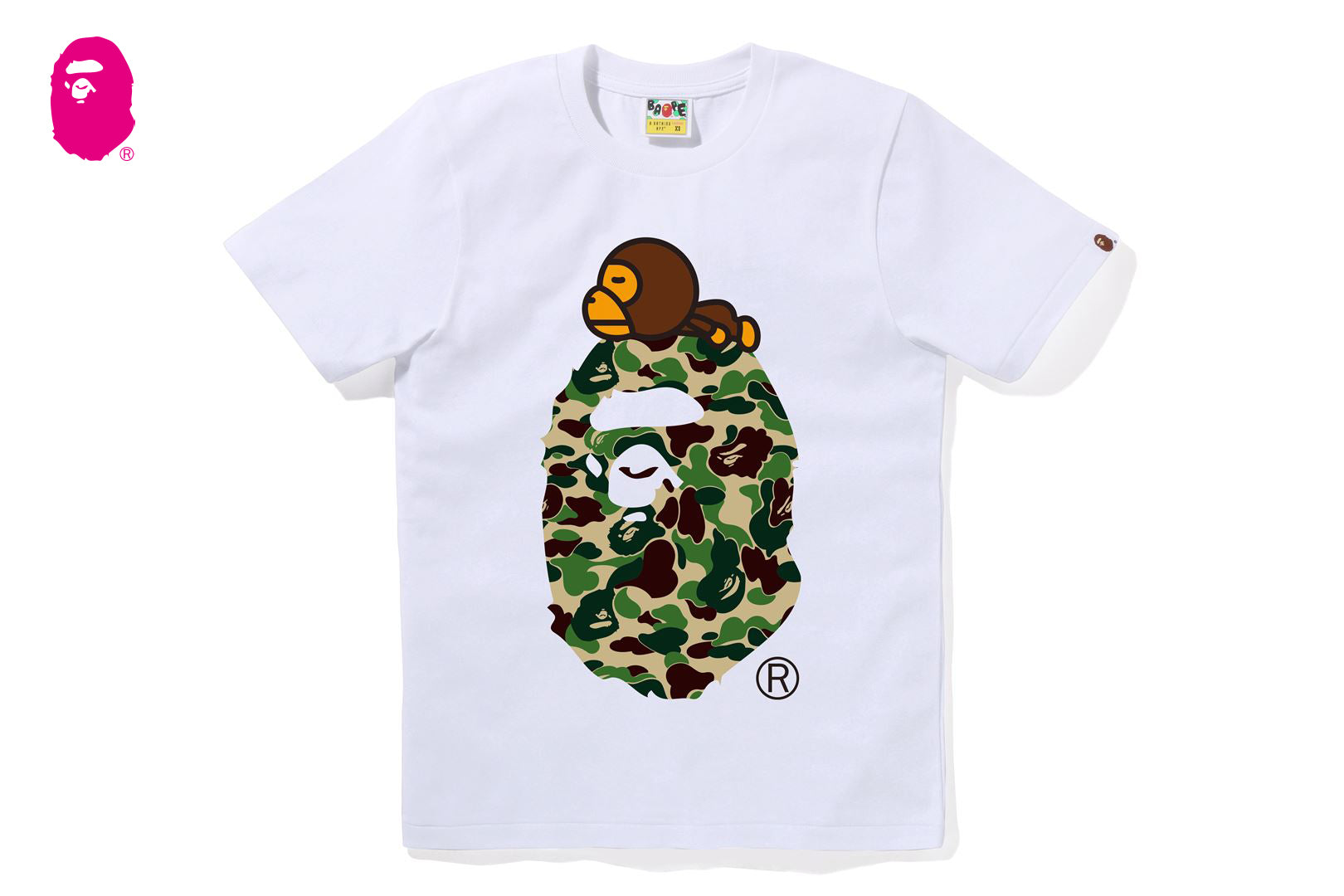 SPC CAMO MILO ON BIG APE TEE