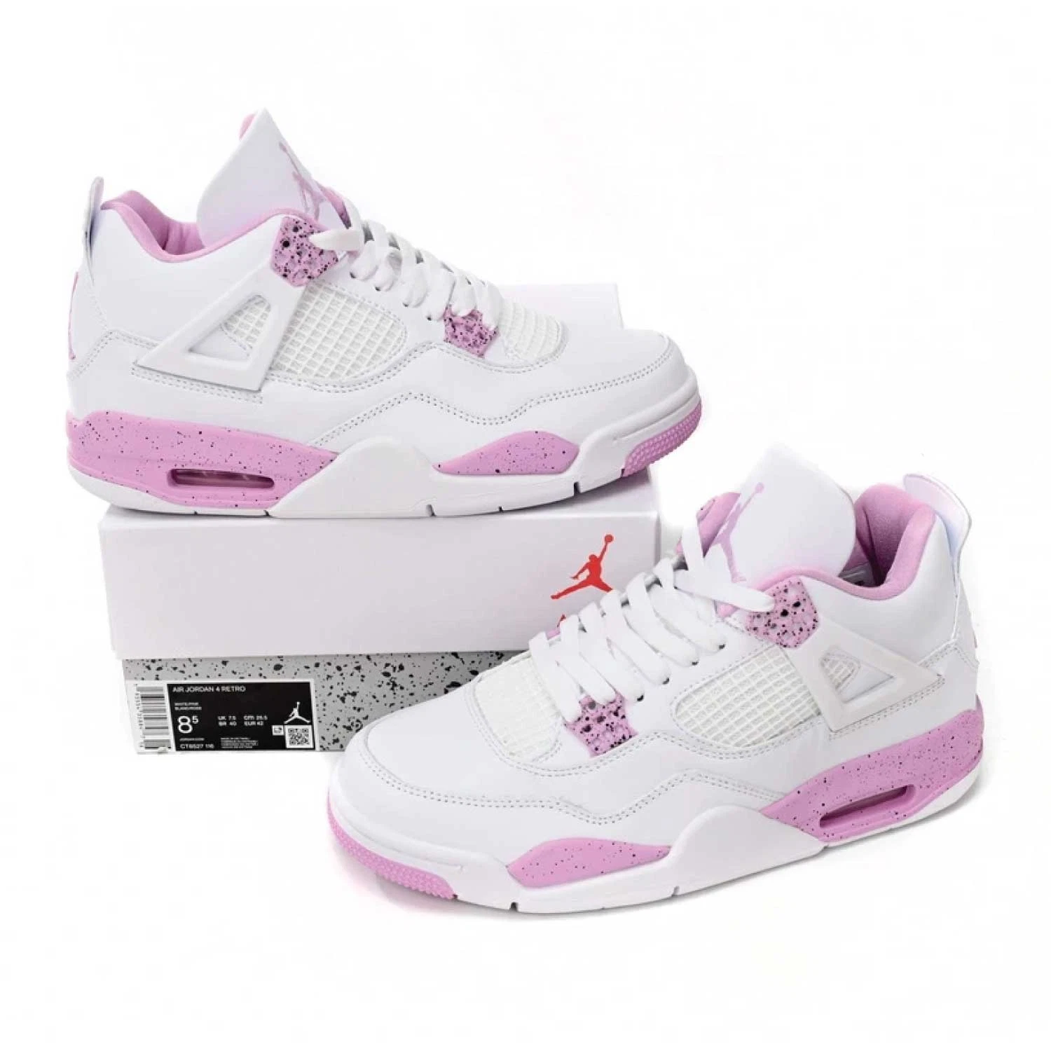 4 Retro "White Pink Oreo"