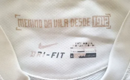 Santos 2012 - 2013 Home football Nike shirt #11 Neymar size Large
