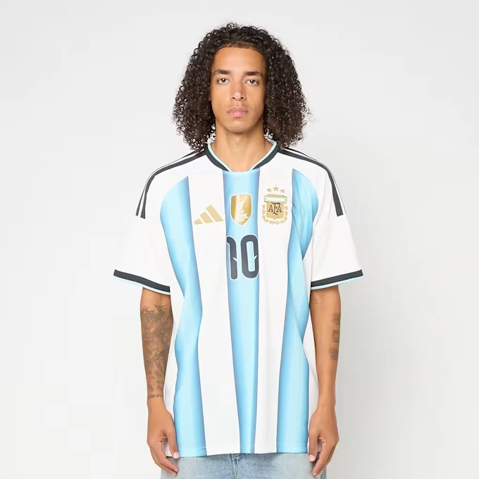 Argentina 26 Home Replica Jersey (Messi)